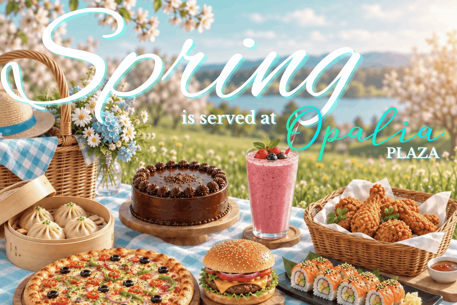 Spring is Served Banner